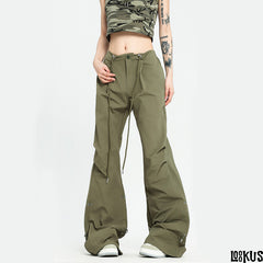 Loookus - Urban Wide-Leg Baggy Pants