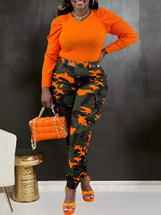 Loookus - Camo Cargo Joggers