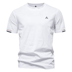 Loookus - 2025 Men's Slim-fit Short-Sleeved Casual High-quality T-shirt