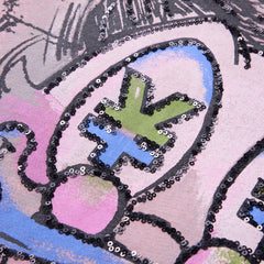 Loookus - American Retro Abstract Art Graphic T-Shirt