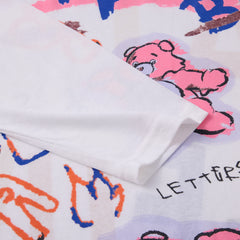 Loookus - Cool Bear Graffiti Super-Thin Long Sleeve Tee