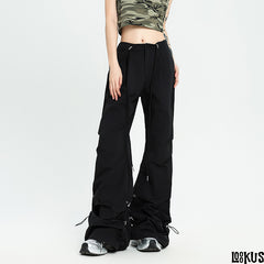 Loookus - Urban Wide-Leg Baggy Pants