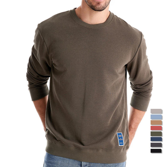 Men's Trendy Casual and Comfortable solid-color long sleeve shirt