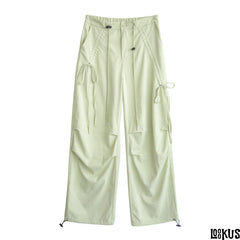 Loookus - Relaxed Fit Drawstring Trousers