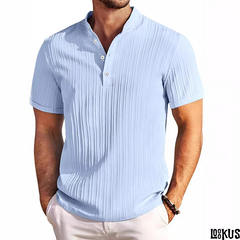 Loookus - Stylish men's stand-collar cardigan T-shirt