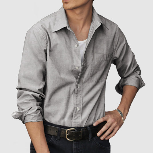 Loookus - Gentleman's Basic Premium Cotton Shirt