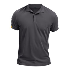 LOOOKUS - 2025 Men's Casual and Comfortable Short Sleeve Polo Shirt