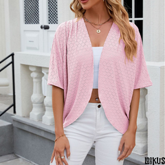 Loookus - Elegant Open-Front Cardigan