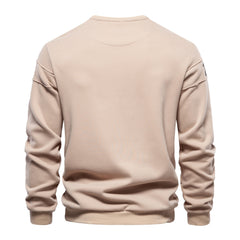 Loookus - New men's round-neck, long-sleeved slim fit knitted Adventure Sweater