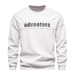 Loookus - New men's round-neck, long-sleeved slim fit knitted Adventure Sweater