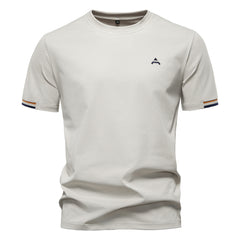 Loookus - 2025 Men's Slim-fit Short-Sleeved Casual High-quality T-shirt