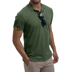 LOOOKUS - 2025 Men's Casual and Comfortable Short Sleeve Polo Shirt