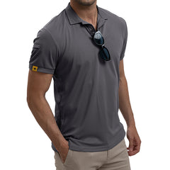LOOOKUS - 2025 Men's Casual and Comfortable Short Sleeve Polo Shirt