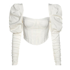 Loookus - French Summer Corset Top