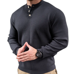 Loookus - PowerFlex Men's Athletic Training Long-Sleeve Top
