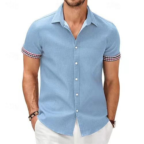 Loookus - 2025 Gentleman's Daily Short Sleeve Shirt
