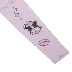 Loookus - Cool Puppy Graffiti Super-Thin Long Sleeve Tee