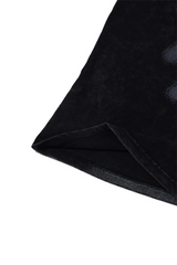 Loookus - American Retro Bow Girl in Bubble Pop Color Clash Tee