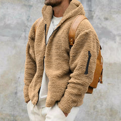 Loookus - Double-Sided Fleece Warm Jacket for Fall and Winter