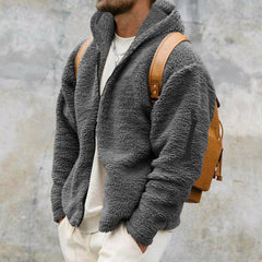Loookus - Double-Sided Fleece Warm Jacket for Fall and Winter