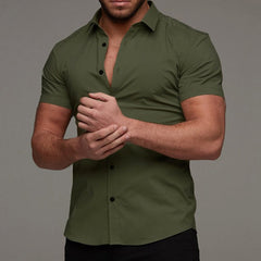 Loookus - Sculpted Fit Short Sleeve Shirt