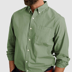 Loookus - Men's combed cotton anti-wrinkle shirt