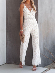 Loookus - Sexy Temperament Women's Lace Jumpsuit