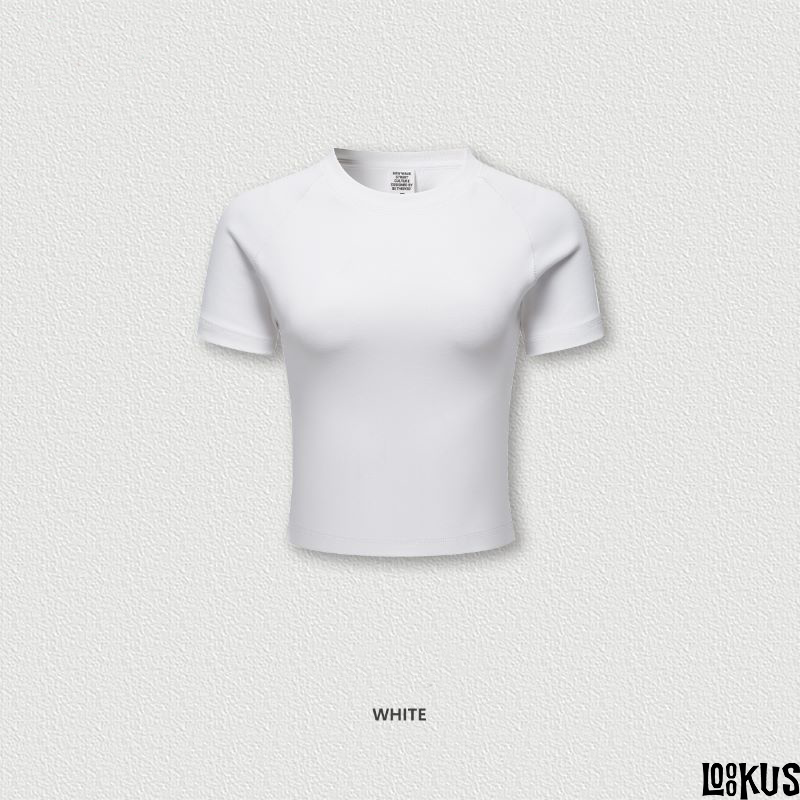 Loookus-Modern Babe Fitted Crop Tee