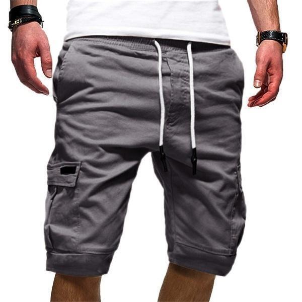 Loookus - Summer Men's Fashion Beach Loose Cargo Shorts