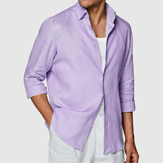 Loookus - Men's Premium Cotton Basic Shirt