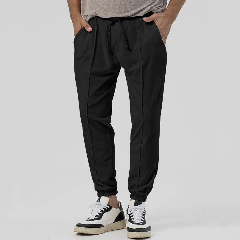 Loookus - Men's Solid Color Loose Casual Pants