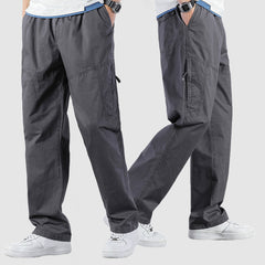 Loookus - Men's Casual Multi-Pocket Basic Work Pants