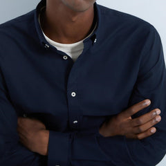 Loookus - Men's combed cotton anti-wrinkle shirt