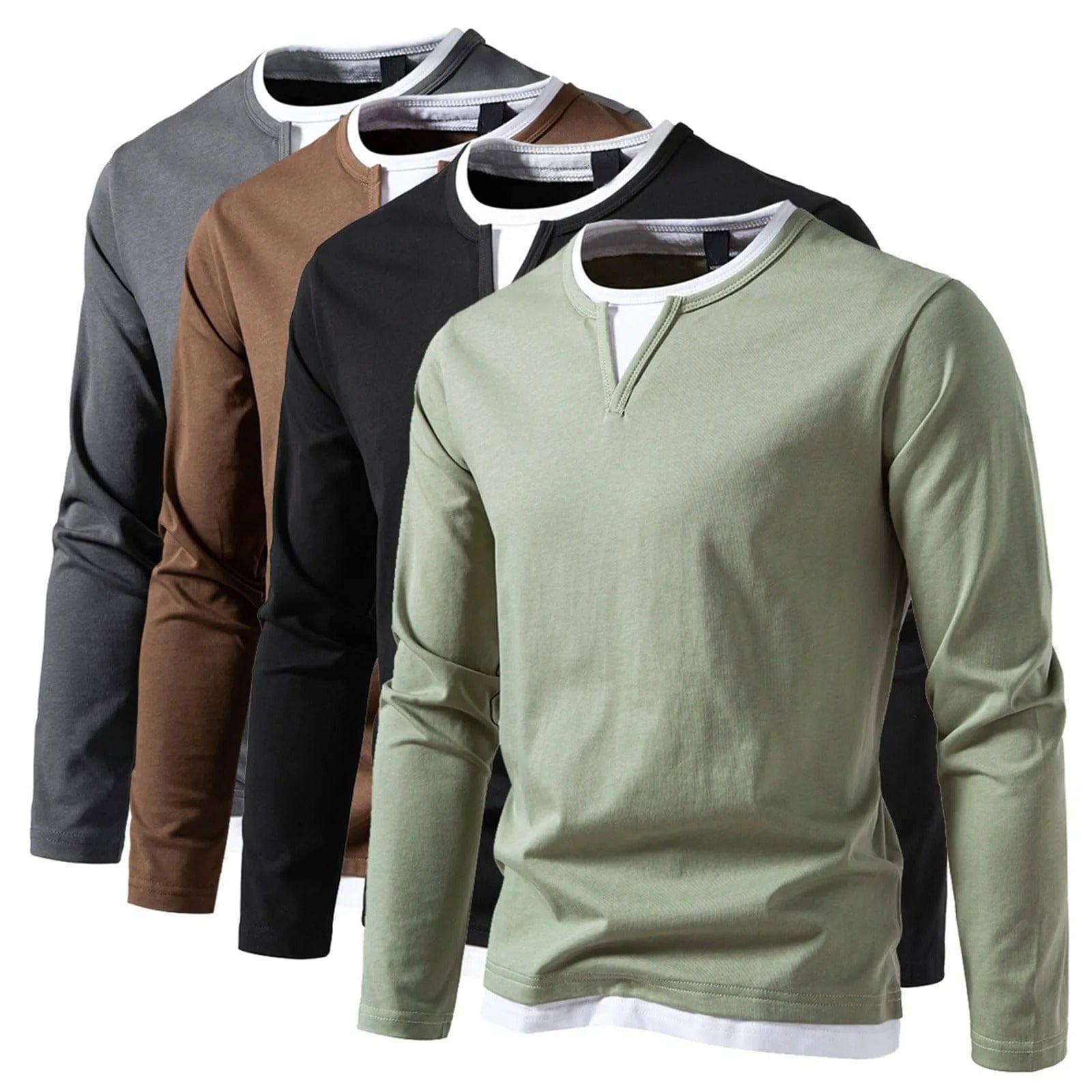 Loookus - Long Sleeve Henley