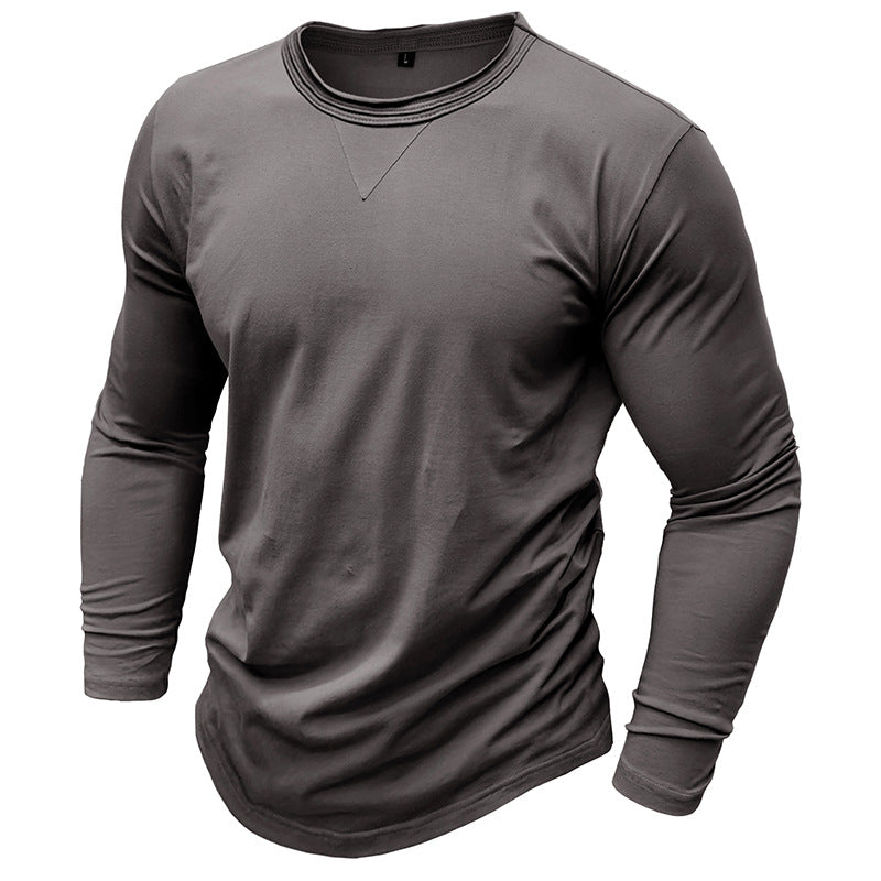 Loookus - Men's cotton long sleeve T-shirt