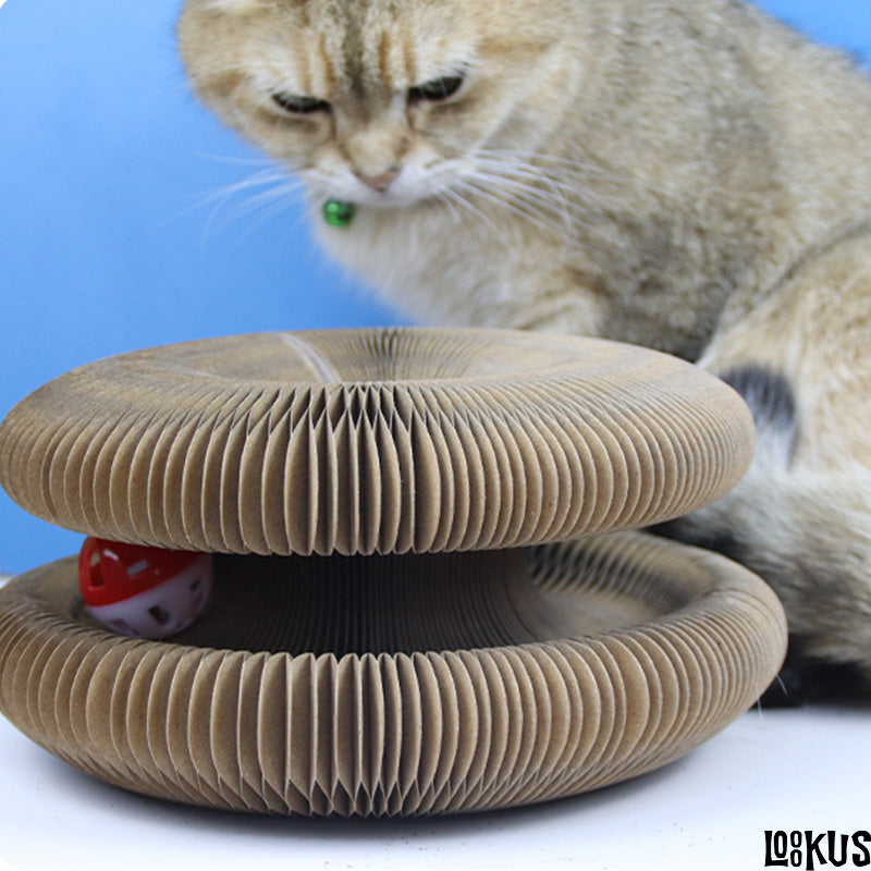 Loookus - New Corrugated Cat Scratcher Toy