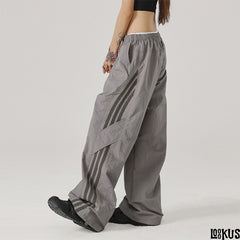 Loookus - Urban Breeze Wide-Leg Pants