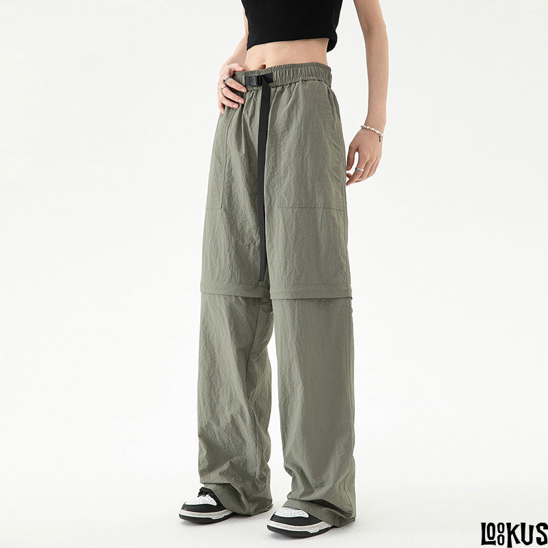 Loookus - Convertible Utility Cargo Pants