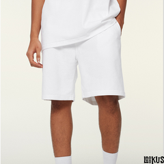 Loookus - Distressed Sporty Casual Shorts A