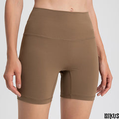 Loookus - New High-Waisted Compression Cycling Shorts - Barely There, Butt-Lifting Fitness Shorts for Outdoor Sports