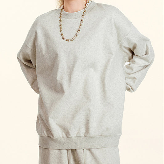 Loookus- Classic Oversized Crewneck Sweatshirt