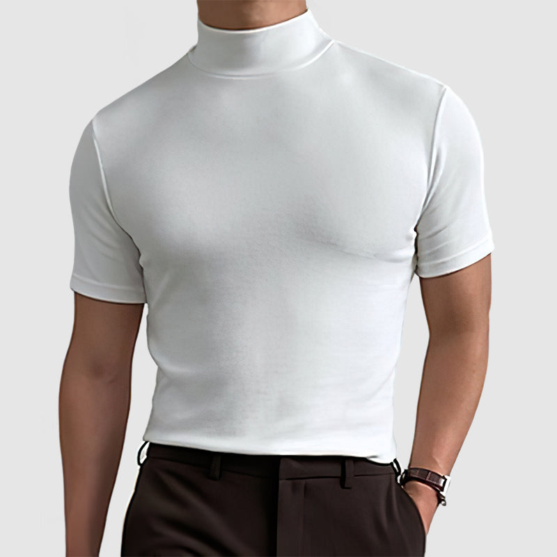 Loookus - Men's Luxurious Touch Stretch Cotton T-Shirt