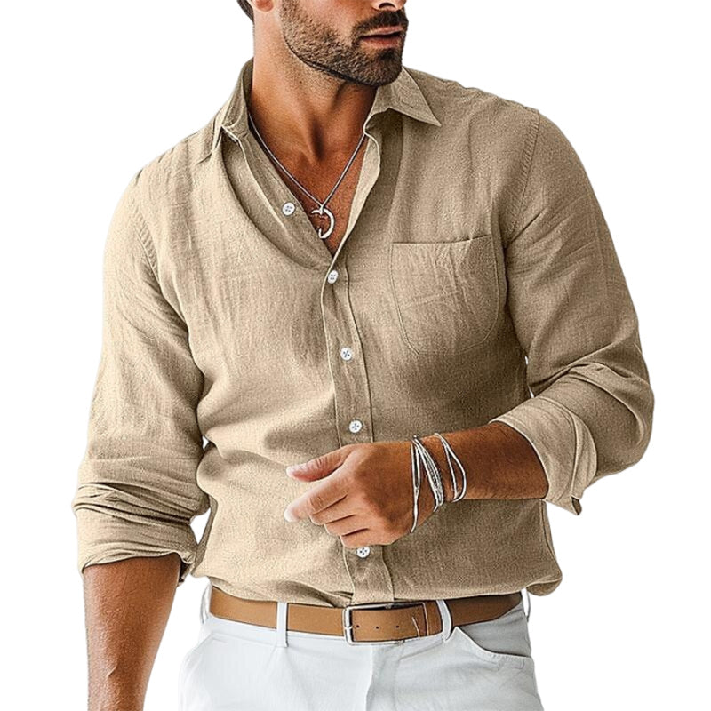 Loookus - Gentleman's casual basic shirt