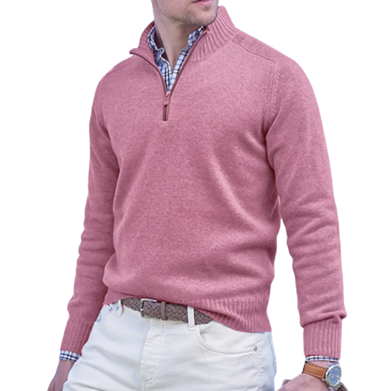 Loookus - Men's Quarter Zip Sweaters