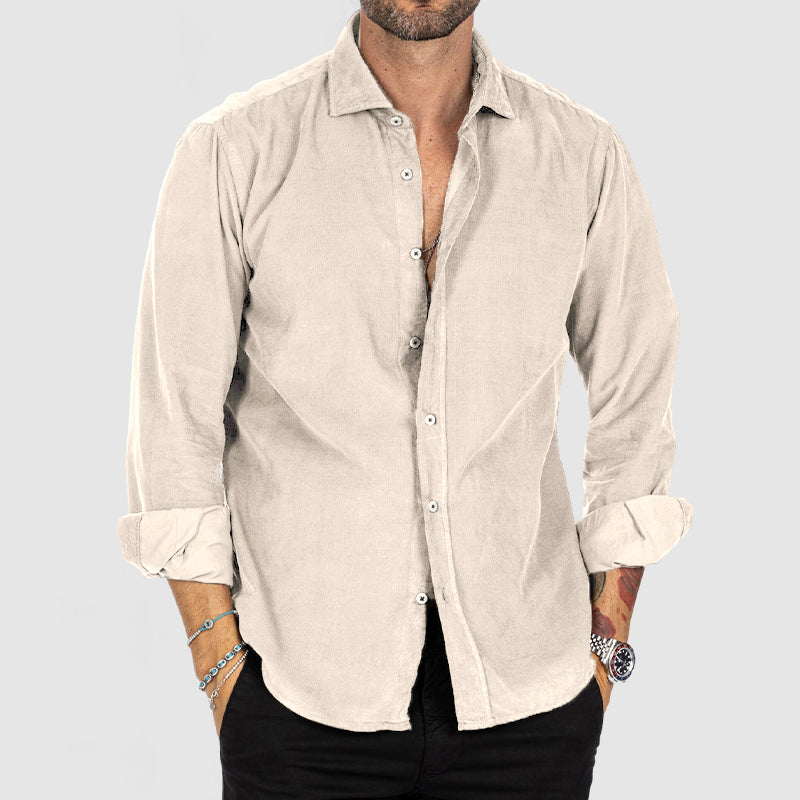 Loookus - Men's Spring Thin Everyday Corduroy Shirt