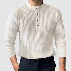 Loookus - Gentleman's Casual Henley Shirt