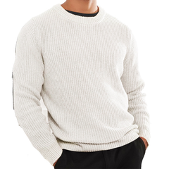 Loookus - New autumn and winter men's clothing, long-sleeved slim fit knitted sweater