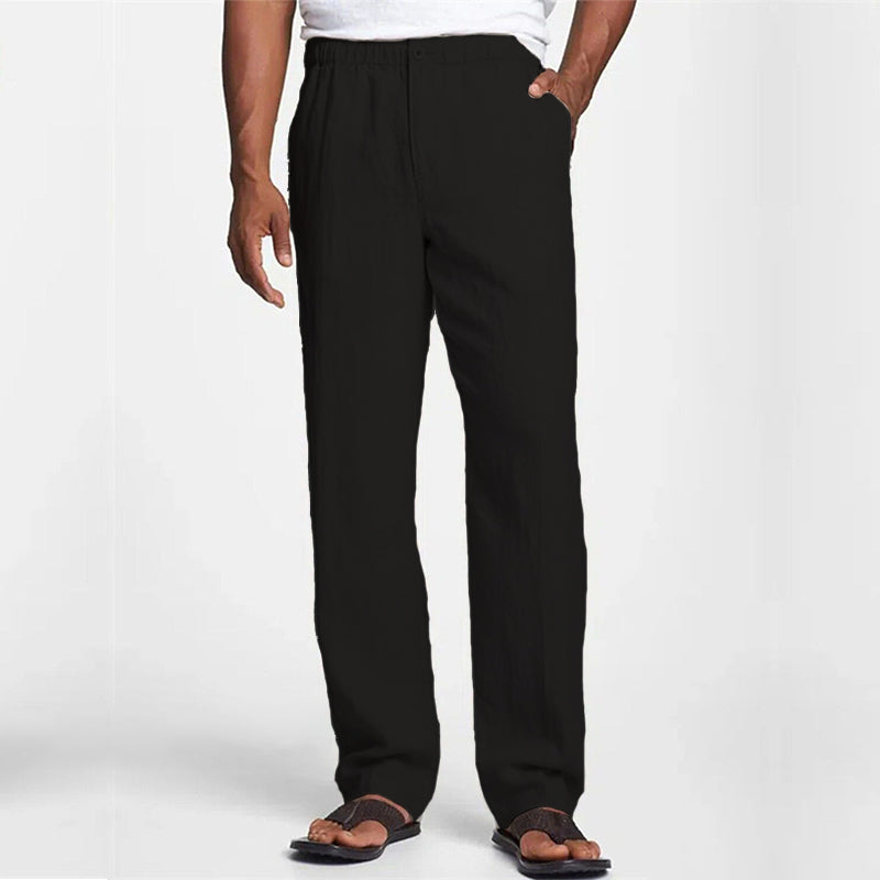 Loookus - Men's Cotton Linen Pants