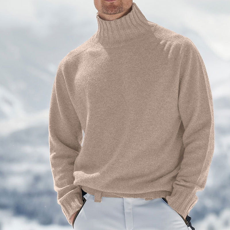 Loookus - Men's Cashmere Turtleneck Sweater