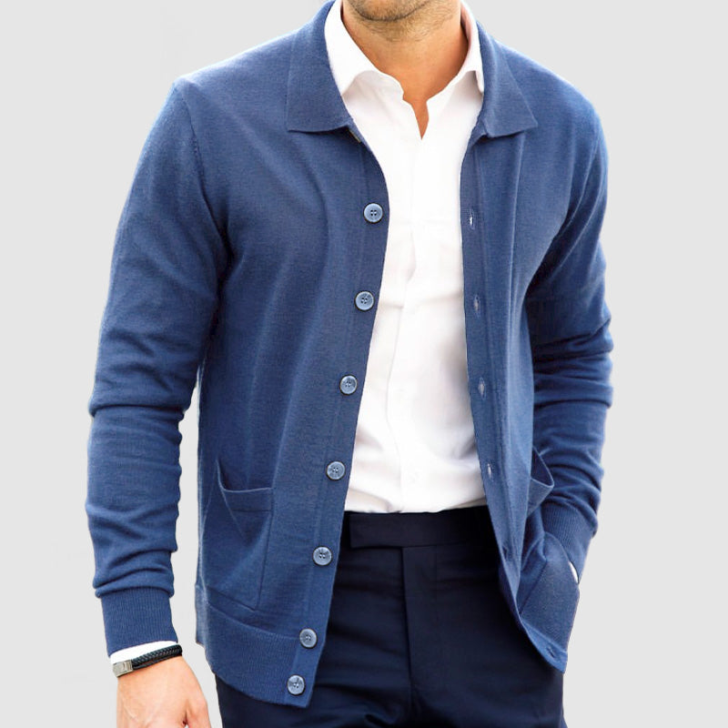 Loookus - Gentleman's Everyday Cashmere Knit Cardigan